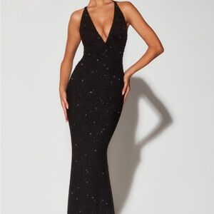 Elegant Black Prom Dress